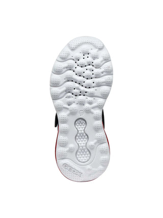 SNEAKERS RAGAZZO - GEOX NERO-ROSSO - J65LYA 011CE 6