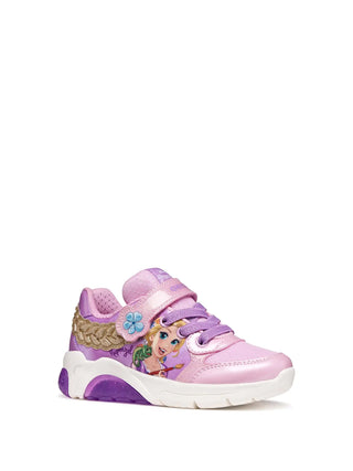 SNEAKERS RAGAZZA - GEOX ROSA-LILLA - J65M4B 0ANKC 2