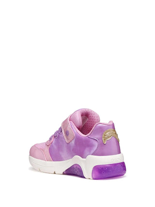 SNEAKERS RAGAZZA - GEOX ROSA-LILLA - J65M4B 0ANKC 3