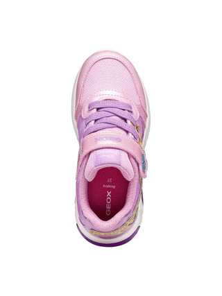 SNEAKERS RAGAZZA - GEOX ROSA-LILLA - J65M4B 0ANKC 5