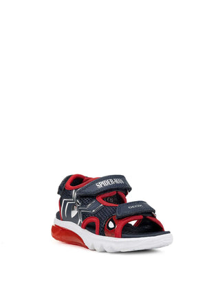 SANDALO RAGAZZO - GEOX NAVY-ROSSO - J65MXB 014CE 2