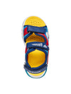 SANDALO RAGAZZO - GEOX BLU-ROSSO - J65MXC 01454 5