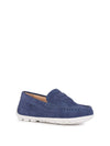 MOCASSINO RAGAZZO - GEOX NAVY-BIANCO - J826CA 00022 2
