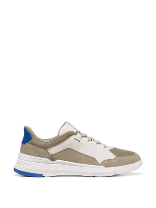 SNEAKERS UOMO - GEOX BIANCO-SABBIA - U659KA 0EK14