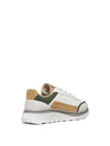 SNEAKERS UOMO - GEOX BIANCO-VERDE - U65HUC 014EK 4