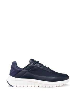 SNEAKERS UOMO - GEOX NAVY-BIANCO - U65N4D 0BU11 1