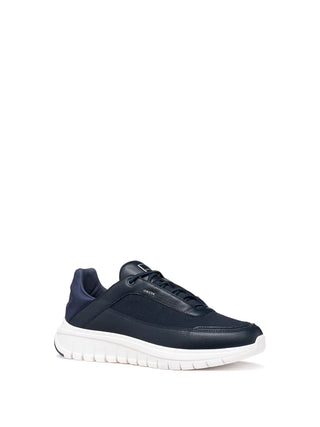 SNEAKERS UOMO - GEOX NAVY-BIANCO - U65N4D 0BU11 2