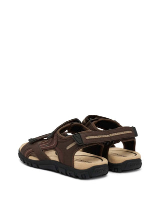 SANDALO UOMO - GEOX MARRONE - U8224D 050AU 3