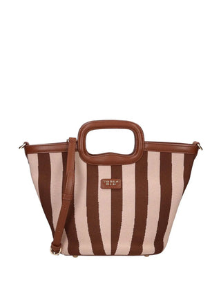 BORSA A MANO DONNA - TOSCA BLU MARRONE - TS26WB291 1