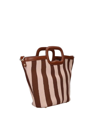 BORSA A MANO DONNA - TOSCA BLU MARRONE - TS26WB291 3