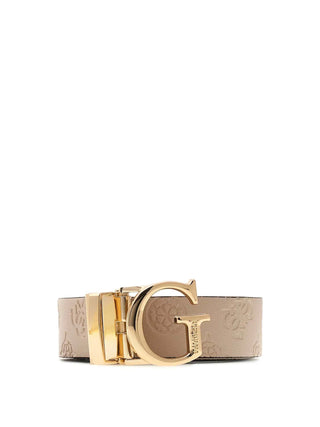 CINTURA DONNA - GUESS NERO-TAUPE - BW7861 P3430 3