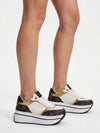 SNEAKERS DONNA - GUESS BIANCO-MARRONE - FL7CMR FAL12 6