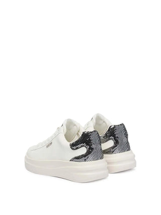 SNEAKERS DONNA - GUESS BIANCO-ARGENTO - FLFE10 ELE12 3