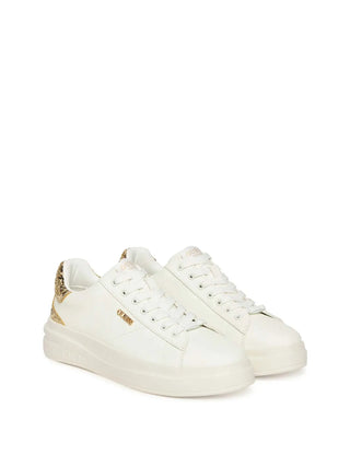 SNEAKERS DONNA - GUESS BIANCO-ORO - FLFE10 ELE12 2