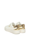 SNEAKERS DONNA - GUESS BIANCO-ORO - FLFE10 ELE12 3