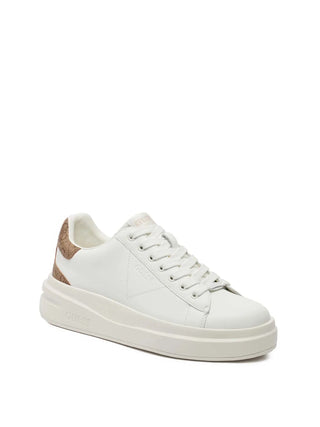 SNEAKERS DONNA - GUESS BIANCO-BEIGE - FLJELB FAL12 2