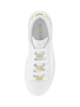 SNEAKERS DONNA - GUESS BIANCO-PLATINO - FLJFIO ELE12 2