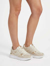 SNEAKERS DONNA - GUESS BEIGE-MARRONE - FLPVN5 FAL12 7