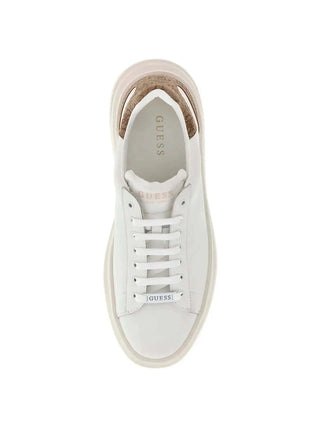 SNEAKERS UOMO - GUESS BIANCO-BEIGE - FMPVIB LEA12 4
