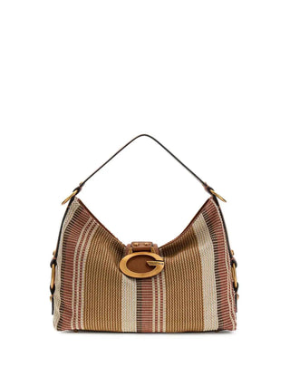 BORSA A SPALLA DONNA - GUESS COGNAC - HWAB93 08180