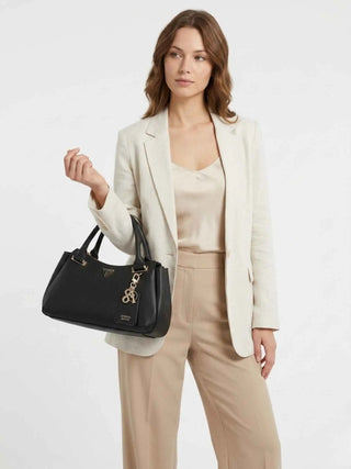 BORSA A MANO DONNA - GUESS NERO - HWBG96 64060 4