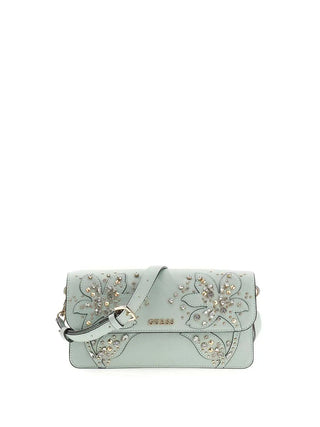 BORSA A SPALLA DONNA - GUESS VERDE - HWEB81 18190