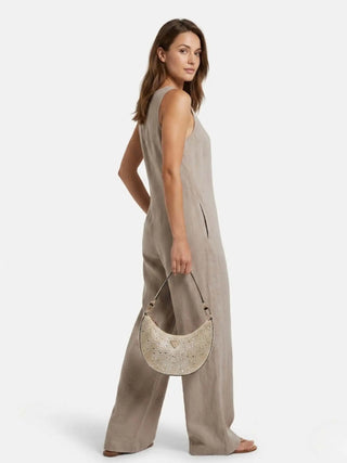 BORSA A SPALLA DONNA - GUESS ORO - HWEG99 31720 3