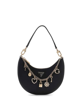 BORSA A SPALLA DONNA - GUESS NERO - HWES99 31720
