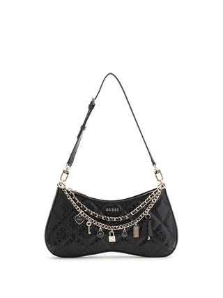 BORSA A SPALLA DONNA - GUESS NERO - HWGG99 12180 1