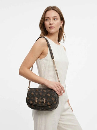 BORSA A SPALLA DONNA - GUESS CAFFE - HWGP98 98200 3