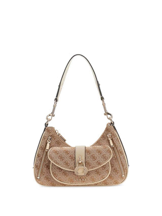 BORSA A SPALLA DONNA - GUESS MARRONE - HWJG83 62180