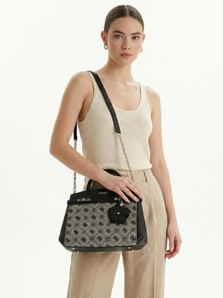 BORSA A MANO DONNA - GUESS NERO - HWJP99 02060 4