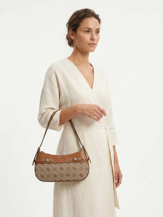 BORSA A SPALLA DONNA - GUESS MARRONE - HWJP99 02170 4