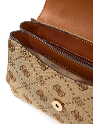 BORSA A MANO DONNA - GUESS MARRONE - HWJP99 02200 3