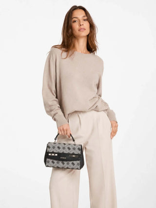BORSA A MANO DONNA - GUESS NERO - HWJP99 02200 4