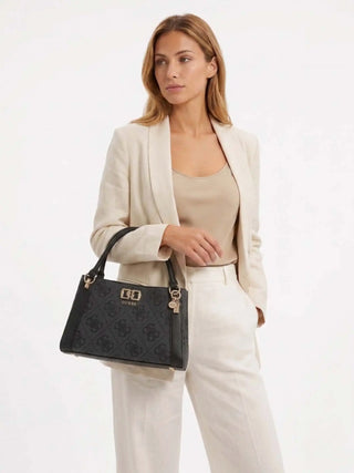 BORSA A MANO DONNA - GUESS CARBONE - HWOS99 01060 3
