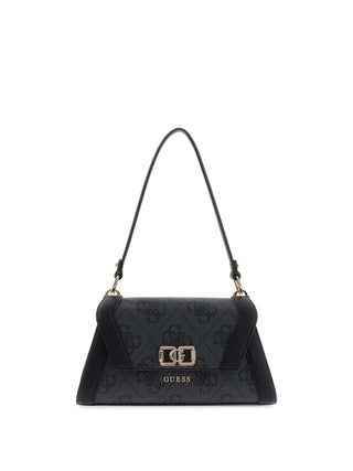 BORSA A SPALLA DONNA - GUESS CARBONE - HWOS99 01190