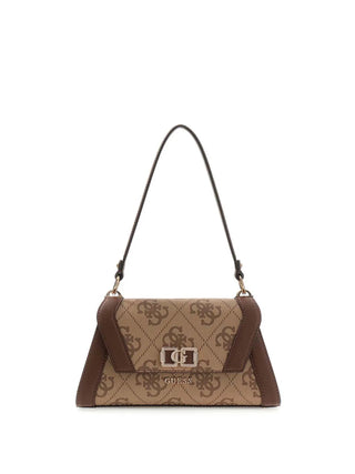 BORSA A SPALLA DONNA - GUESS MARRONE - HWOS99 01190
