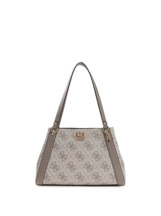 BORSA A SPALLA DONNA - GUESS TAUPE - HWOS99 01220