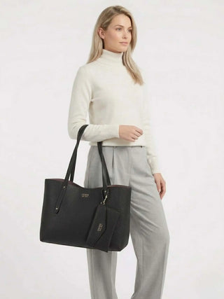 TOTE DONNA - GUESS NERO - HWPG96 48230 4