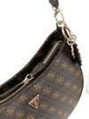 BORSA A SPALLA DONNA - GUESS MARRONE - HWQG96 72180 3