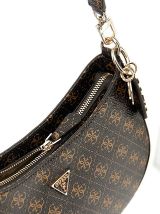 BORSA A SPALLA DONNA - GUESS MARRONE - HWQG96 72180 3
