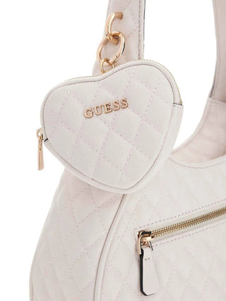 HOBO DONNA - GUESS BIANCO - HWQG98 94010 3