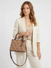 BORSA A MANO DONNA - GUESS MARRONE - HWSO96 72050 4