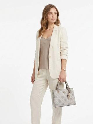BORSA A MANO DONNA - GUESS TAUPE - HWSO96 72050 4
