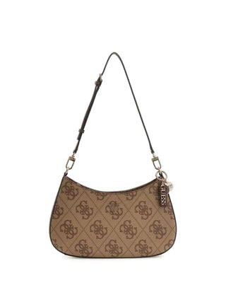 BORSA A SPALLA DONNA - GUESS MARRONE - HWSO96 72180