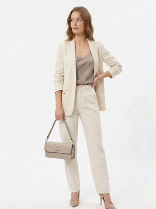 BORSA A SPALLA DONNA - GUESS TAUPE - HWVG81 18190 3