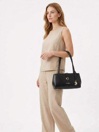 BORSA A MANO DONNA - GUESS NERO - HWVG98 96080 3