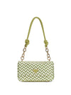 BORSA A SPALLA DONNA - GUESS VERDE - HWWG76 91190 1