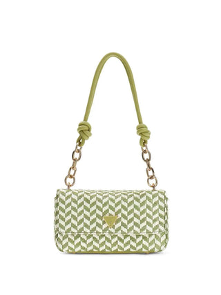 BORSA A SPALLA DONNA - GUESS VERDE - HWWG76 91190